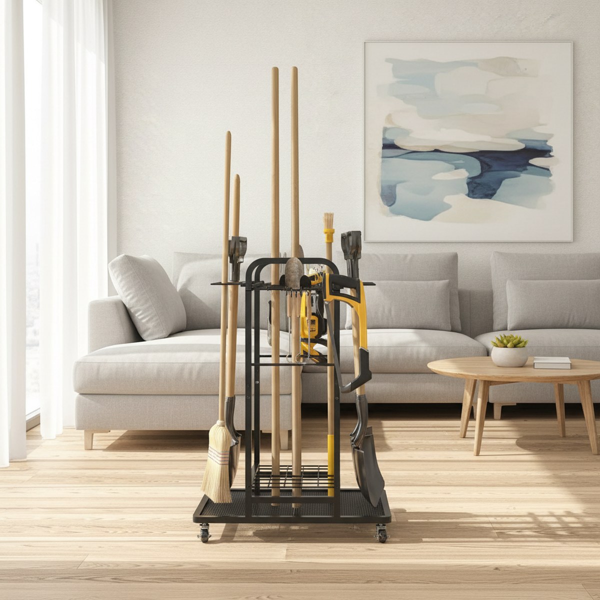 Gardening Yard Tools - Carrello Portautensili da Giardino Resistente a