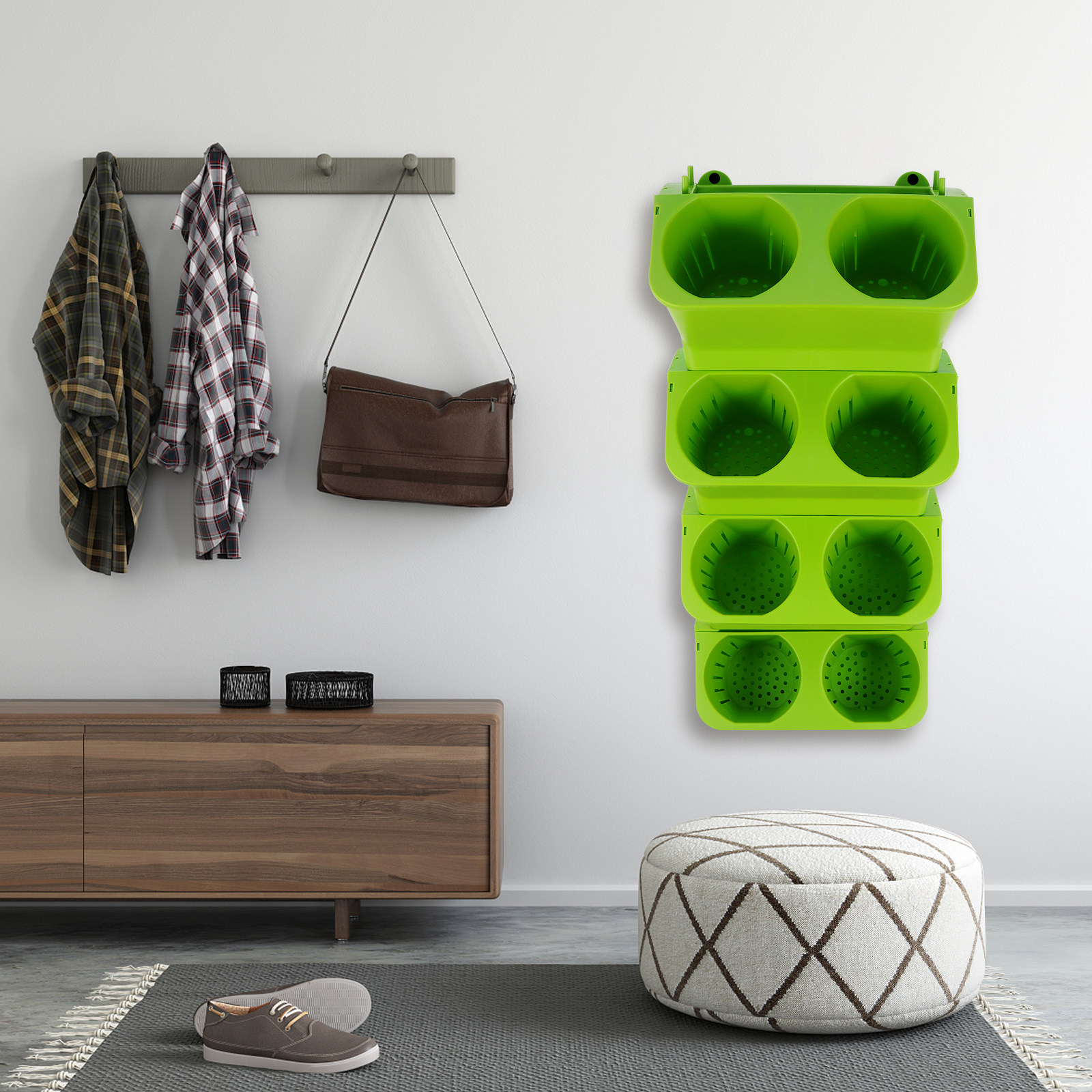 4 Pezzi Fioriera Verticale da  - Vertical Wall Planter recensione e prezzo