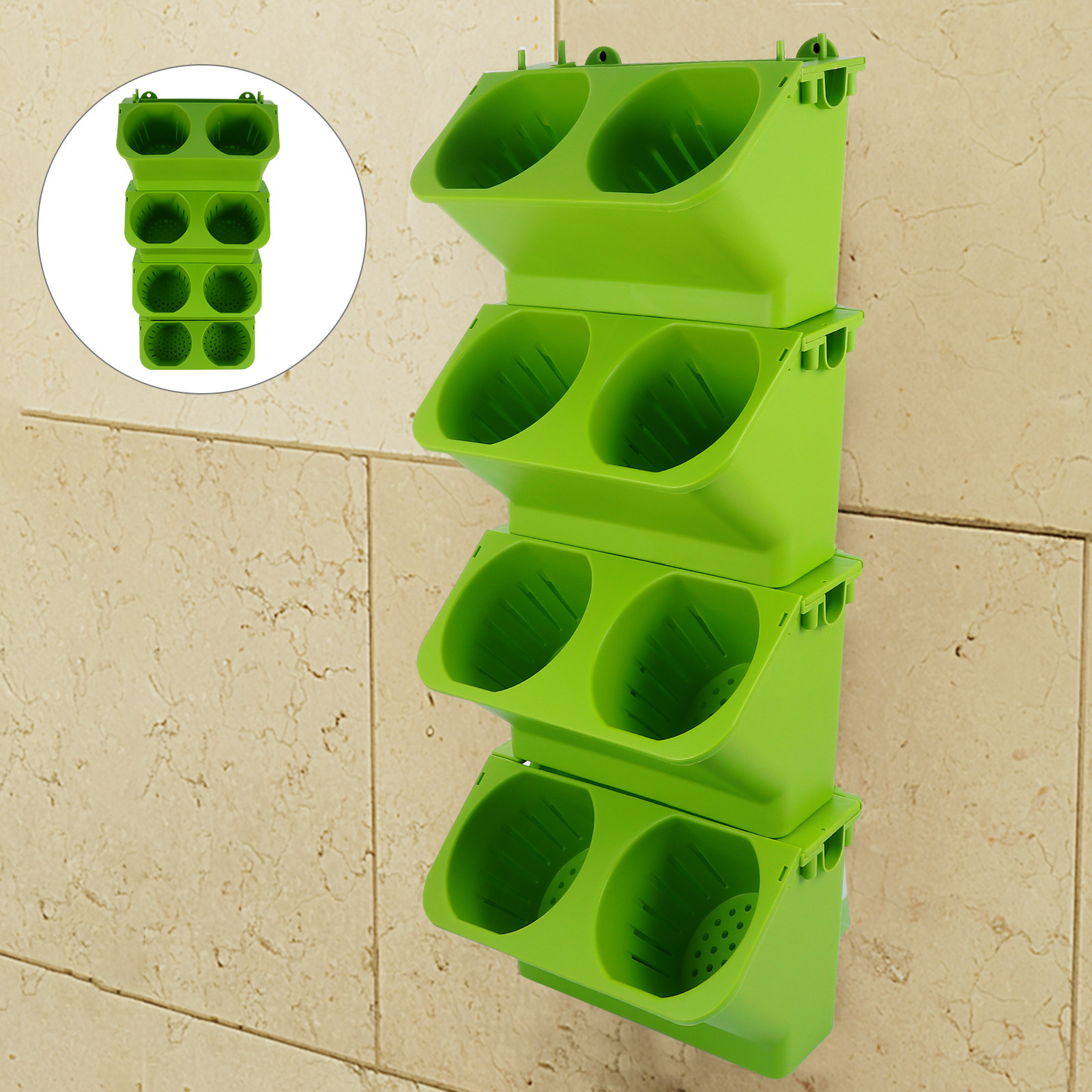 4 Pezzi Fioriera Verticale da  - Vertical Wall Planter recensione e prezzo