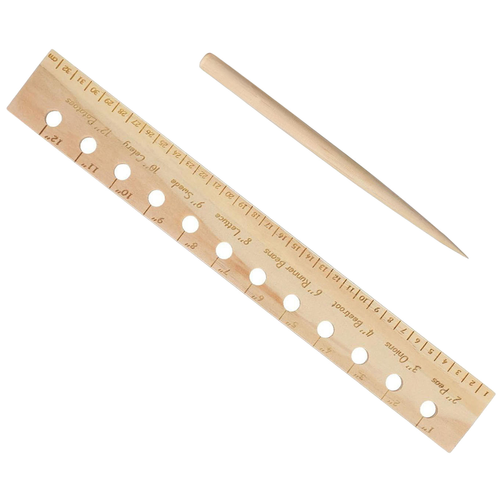 Righello per la semina in legn - Gardening Tools For Beginners recensione e prezzo