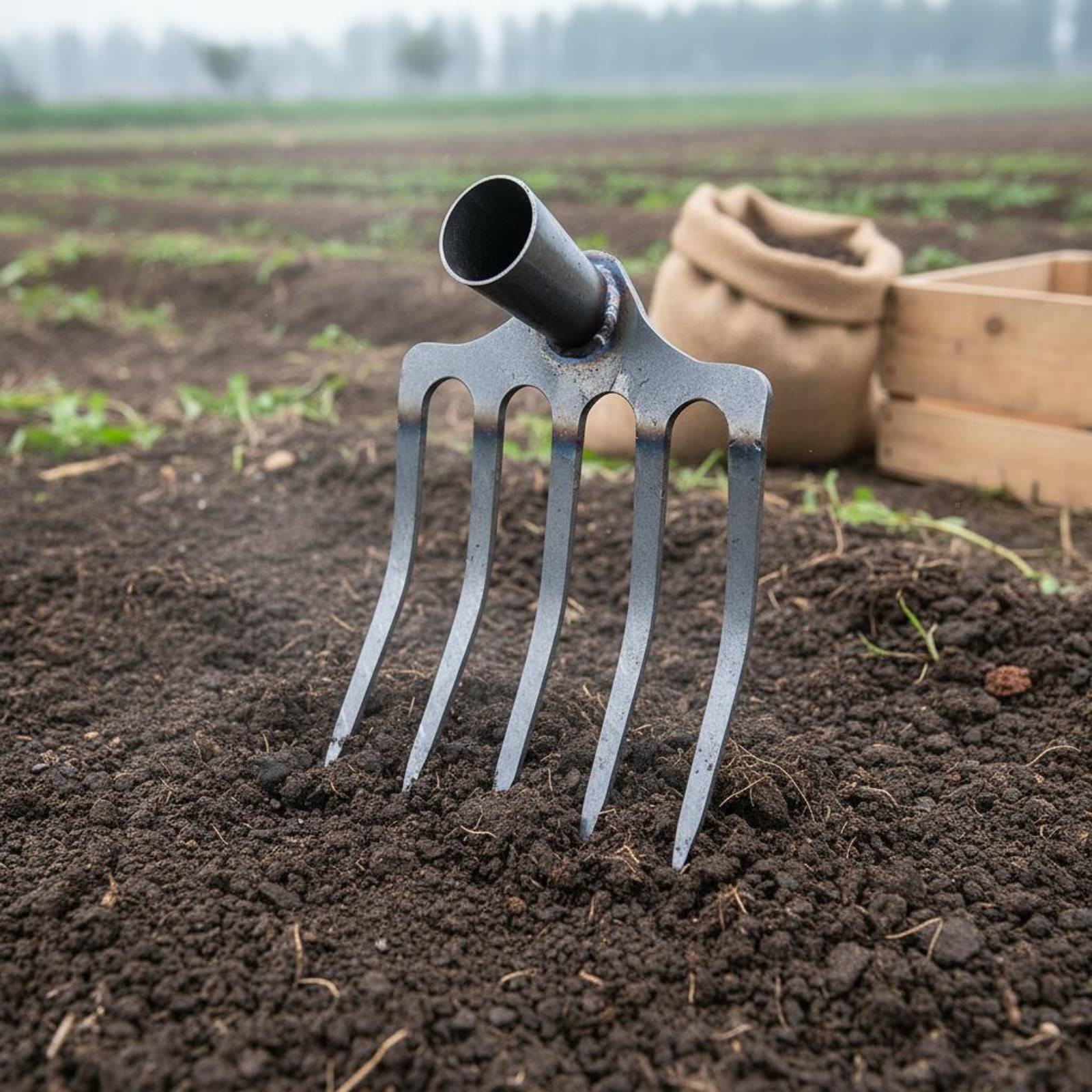 Rastrello in acciaio con denti - Gardening Tools Sharp recensione e prezzo