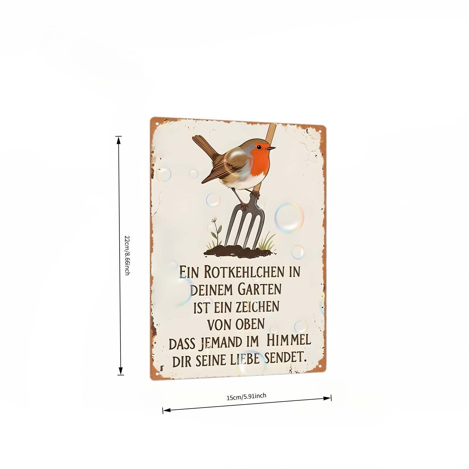 Insegna Vintage in Legno, Deco - Gardening Tools German recensione e prezzo