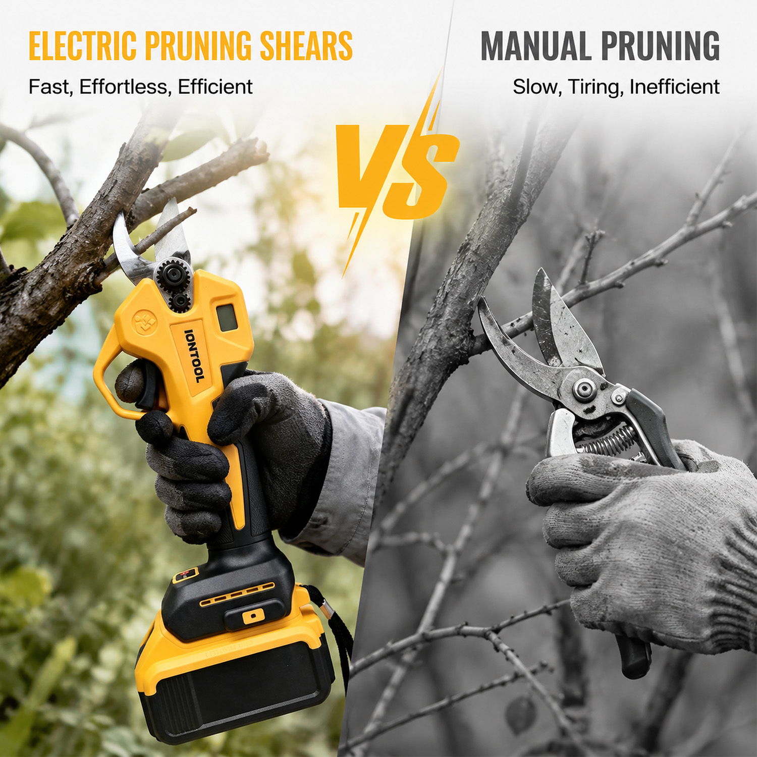 Potatore Cordless Senza Spazzo - Gardening Yard Tools recensione e prezzo