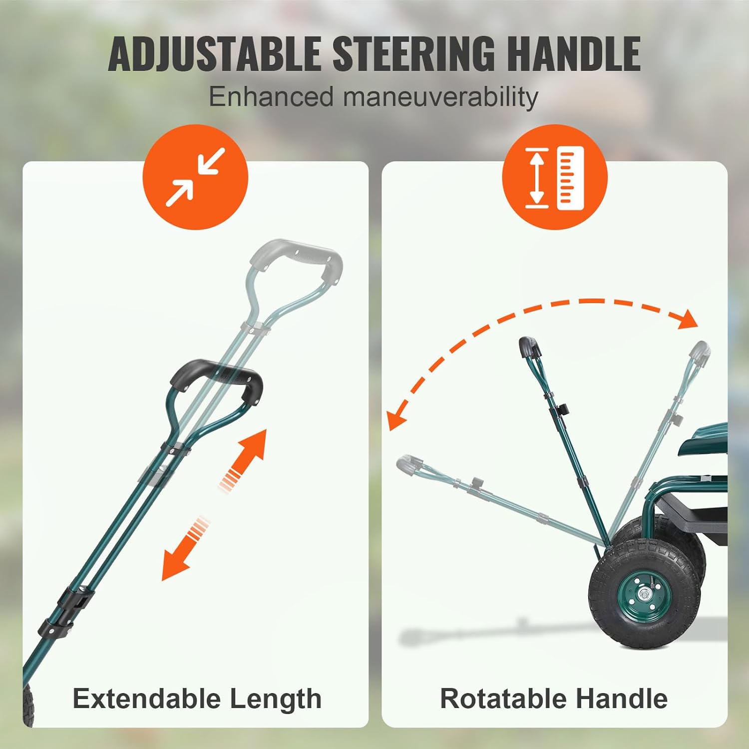 Carrello da Giardino con Sedil - Gardening Yard Tools recensione e prezzo